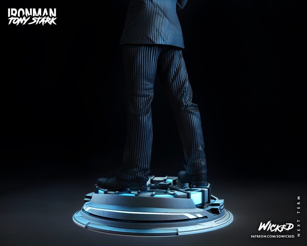 P站图纸印象馆 3DWicked 漫威 钢铁侠 托尼·斯塔克 3DWicked 漫威 钢铁侠 托尼·斯塔克
