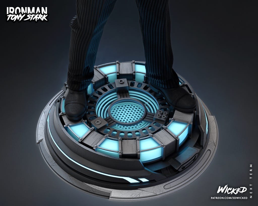 P站图纸印象馆 3DWicked 漫威 钢铁侠 托尼·斯塔克 3DWicked 漫威 钢铁侠 托尼·斯塔克