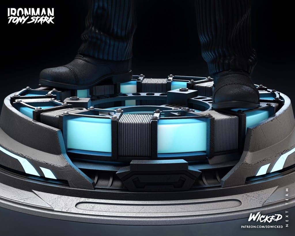 P站图纸印象馆 3DWicked 漫威 钢铁侠 托尼·斯塔克 3DWicked 漫威 钢铁侠 托尼·斯塔克