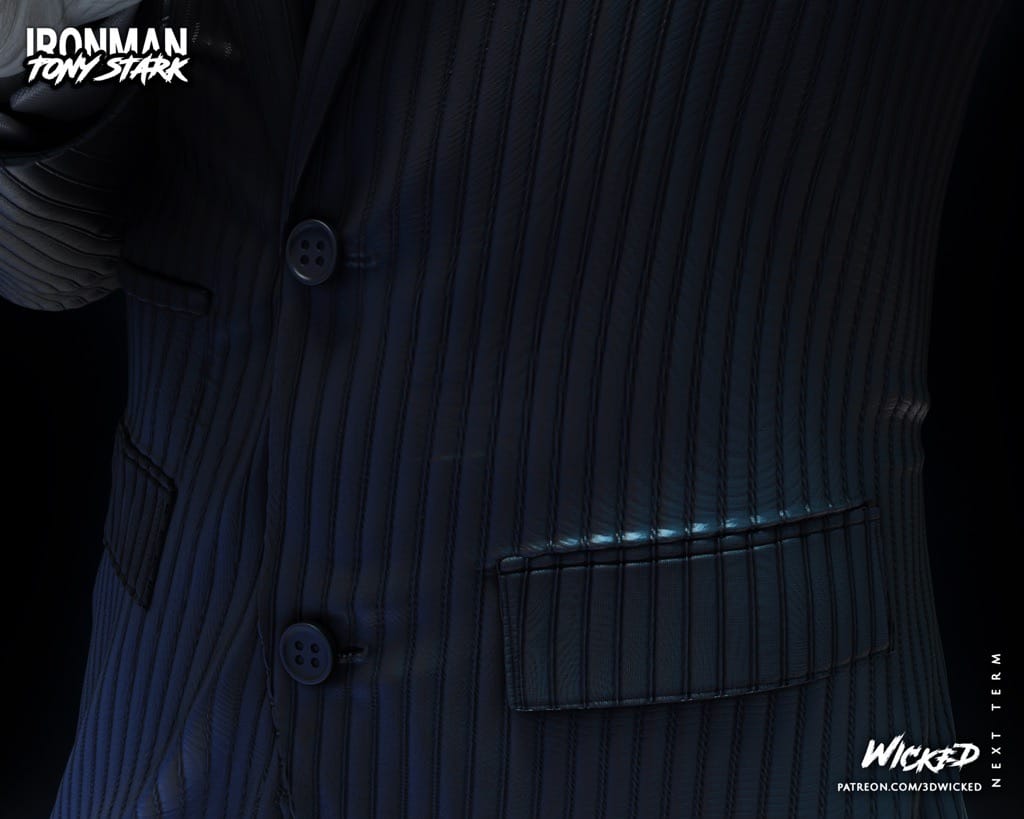 P站图纸印象馆 3DWicked 漫威 钢铁侠 托尼·斯塔克 3DWicked 漫威 钢铁侠 托尼·斯塔克