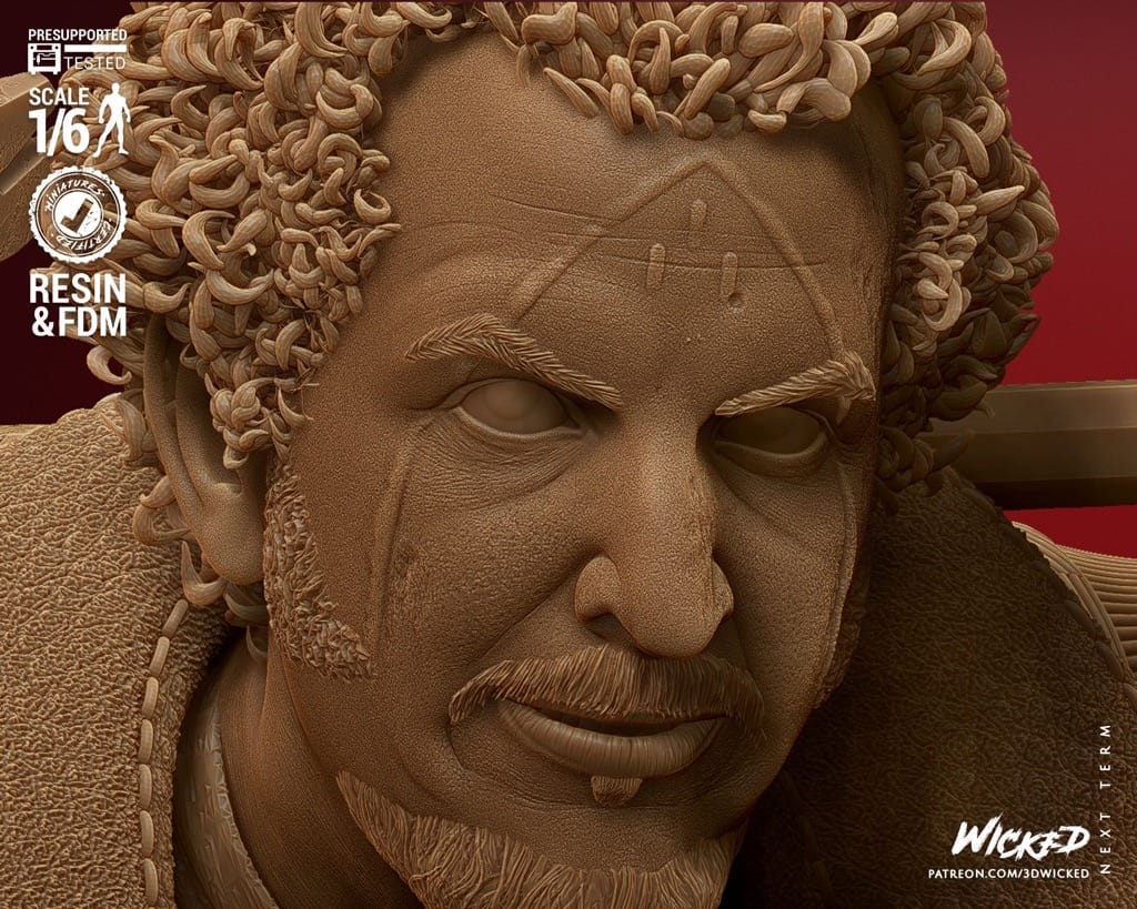 P站图纸印象馆 3DWicked 小鬼当家 Marv 3DWicked 小鬼当家 Marv