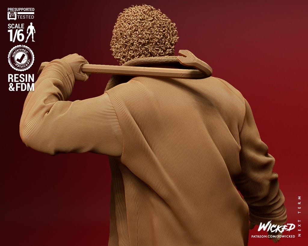 P站图纸印象馆 3DWicked 小鬼当家 Marv 3DWicked 小鬼当家 Marv