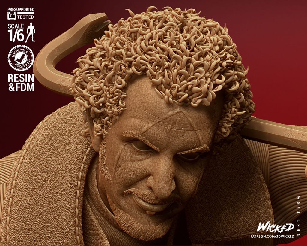 P站图纸印象馆 3DWicked 小鬼当家 Marv 3DWicked 小鬼当家 Marv