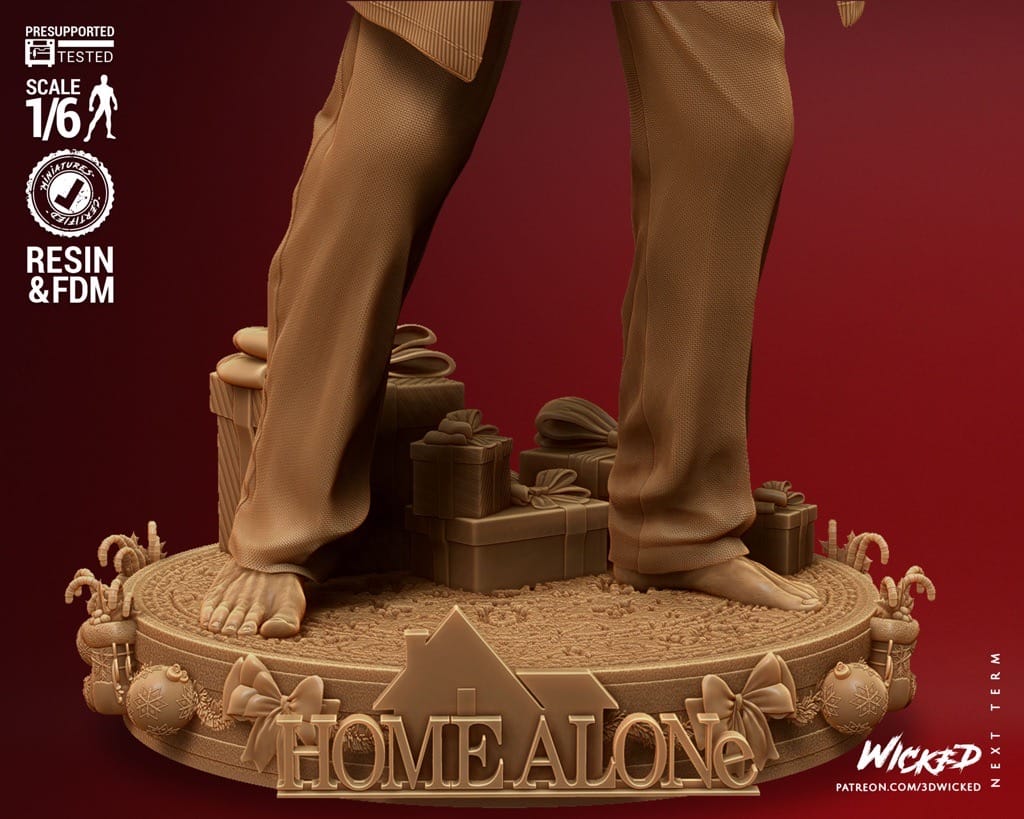 P站图纸印象馆 3DWicked 小鬼当家 Marv 3DWicked 小鬼当家 Marv