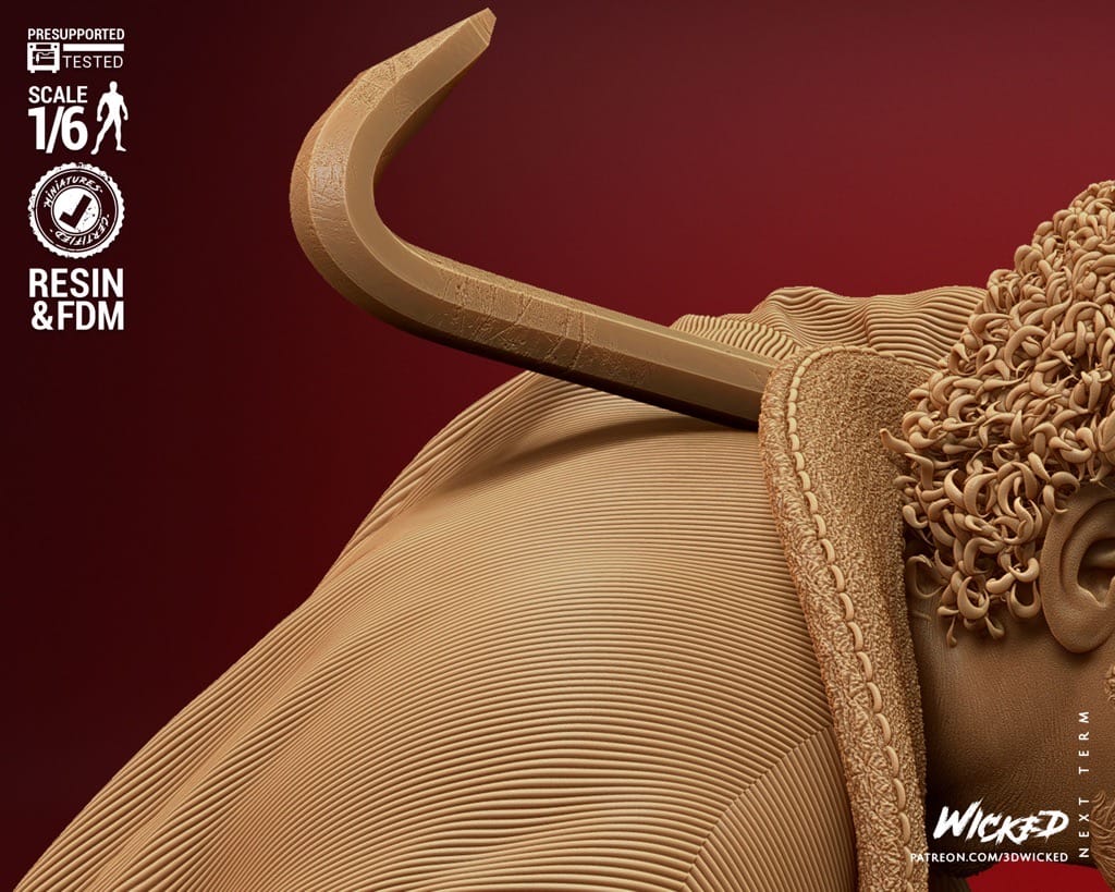 P站图纸印象馆 3DWicked 小鬼当家 Marv 3DWicked 小鬼当家 Marv