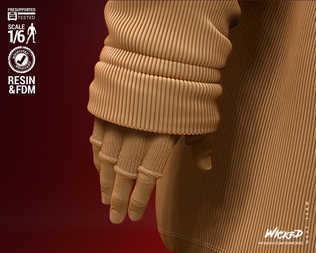 P站图纸印象馆 3DWicked 小鬼当家 Marv 3DWicked 小鬼当家 Marv