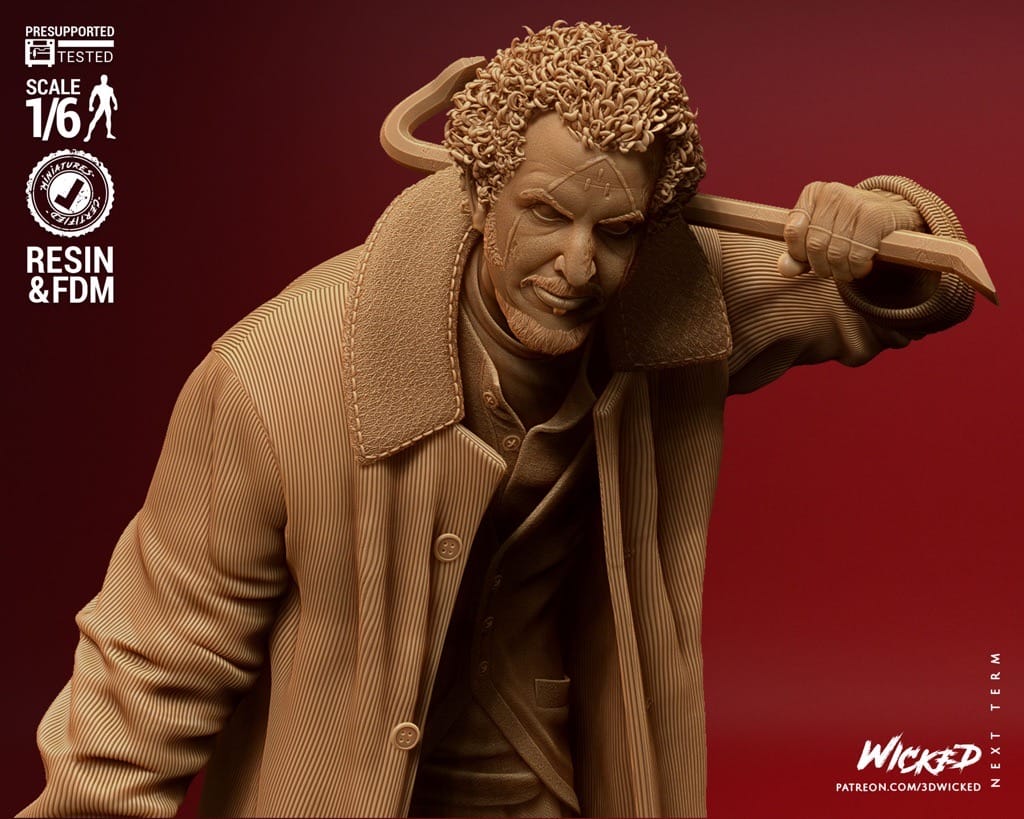 P站图纸印象馆 3DWicked 小鬼当家 Marv 3DWicked 小鬼当家 Marv