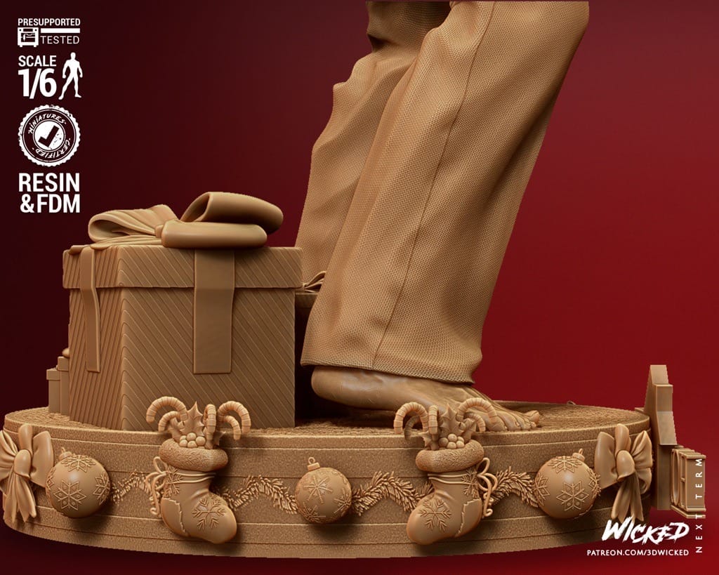 P站图纸印象馆 3DWicked 小鬼当家 Marv 3DWicked 小鬼当家 Marv