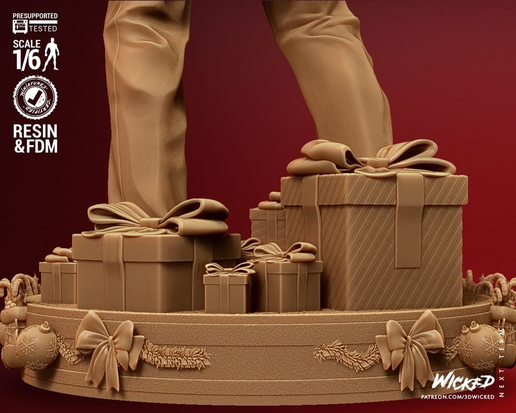 P站图纸印象馆 3DWicked 小鬼当家 Marv 3DWicked 小鬼当家 Marv