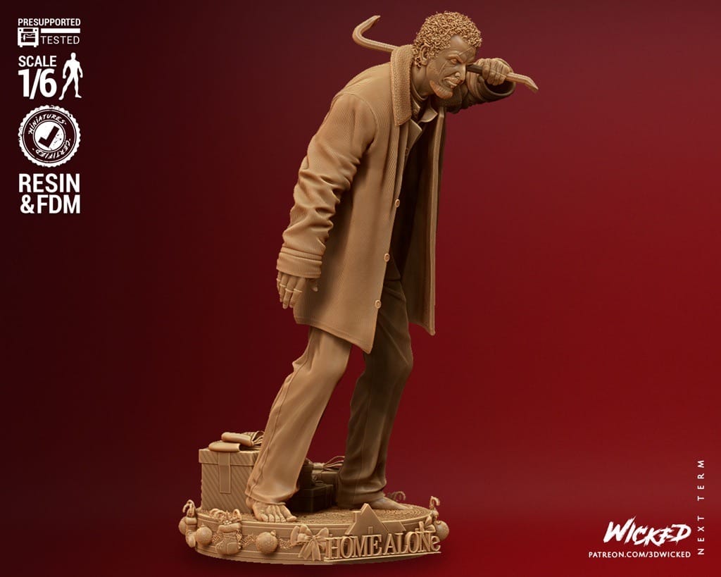 P站图纸印象馆 3DWicked 小鬼当家 Marv 3DWicked 小鬼当家 Marv