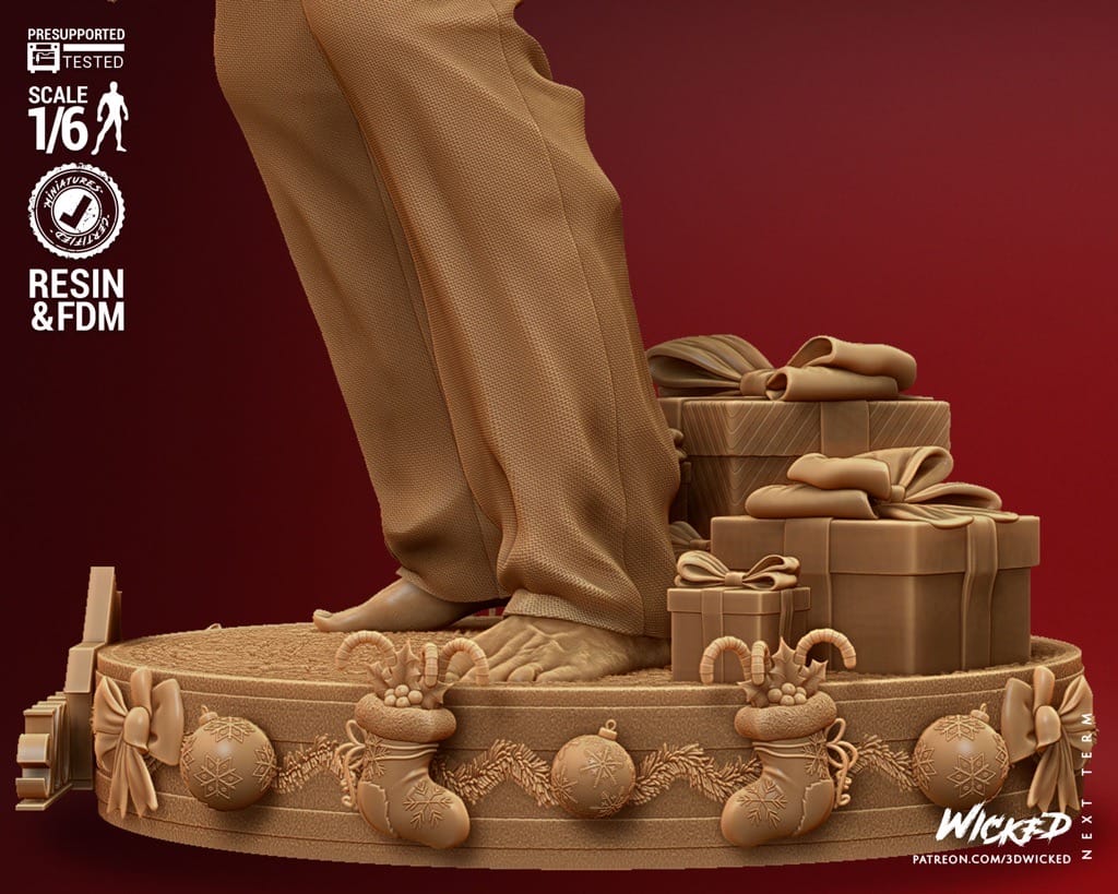 P站图纸印象馆 3DWicked 小鬼当家 Marv 3DWicked 小鬼当家 Marv