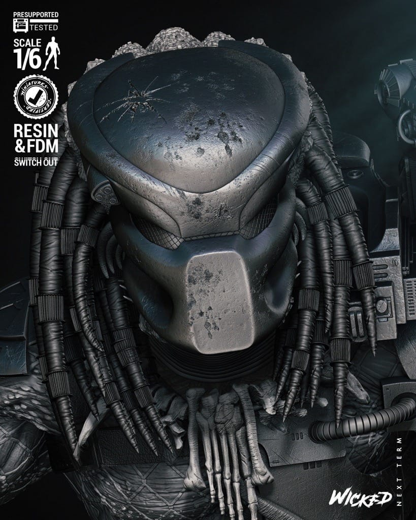 P站图纸印象馆 3DWicked 异形 铁血战士 3DWicked 异形 铁血战士