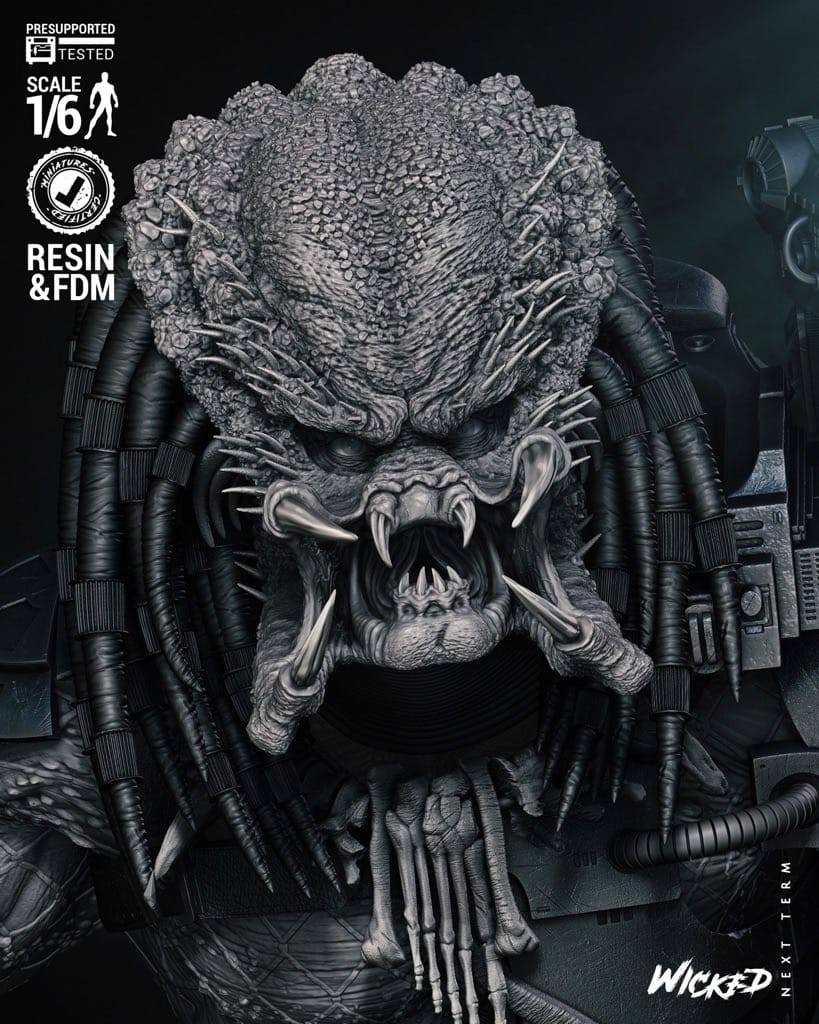 P站图纸印象馆 3DWicked 异形 铁血战士 3DWicked 异形 铁血战士