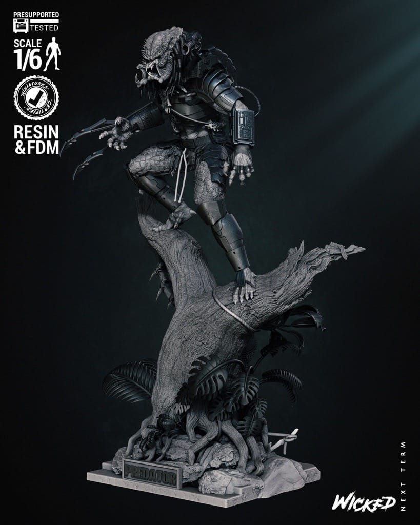 P站图纸印象馆 3DWicked 异形 铁血战士 3DWicked 异形 铁血战士