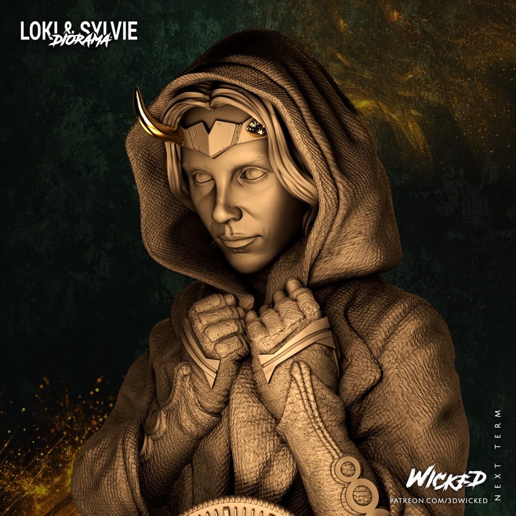 P站图纸印象馆 3DWicked 漫威 洛基 妖姬 3DWicked 漫威 洛基 妖姬