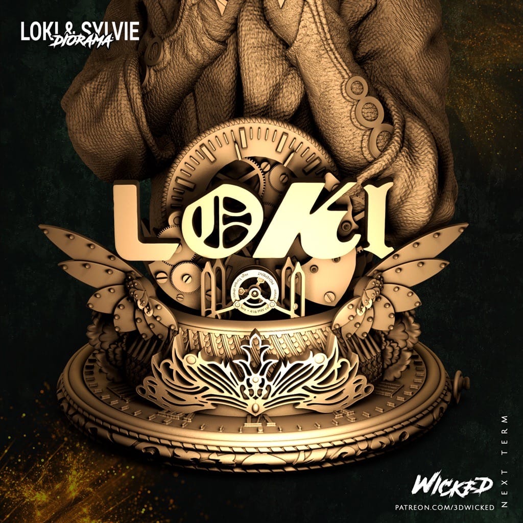 P站图纸印象馆 3DWicked 漫威 洛基 妖姬 3DWicked 漫威 洛基 妖姬