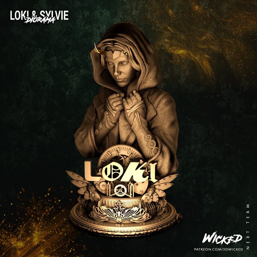 P站图纸印象馆 3DWicked 漫威 洛基 妖姬 3DWicked 漫威 洛基 妖姬