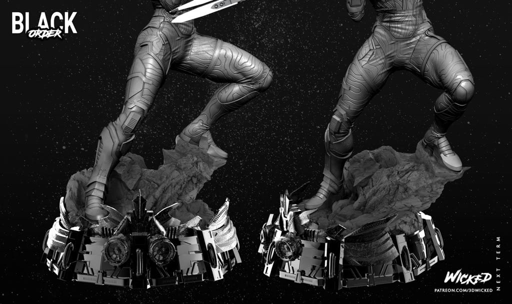 P站图纸印象馆 3DWicked 漫威 复联 暗夜比邻星 3DWicked 漫威 复联 暗夜比邻星