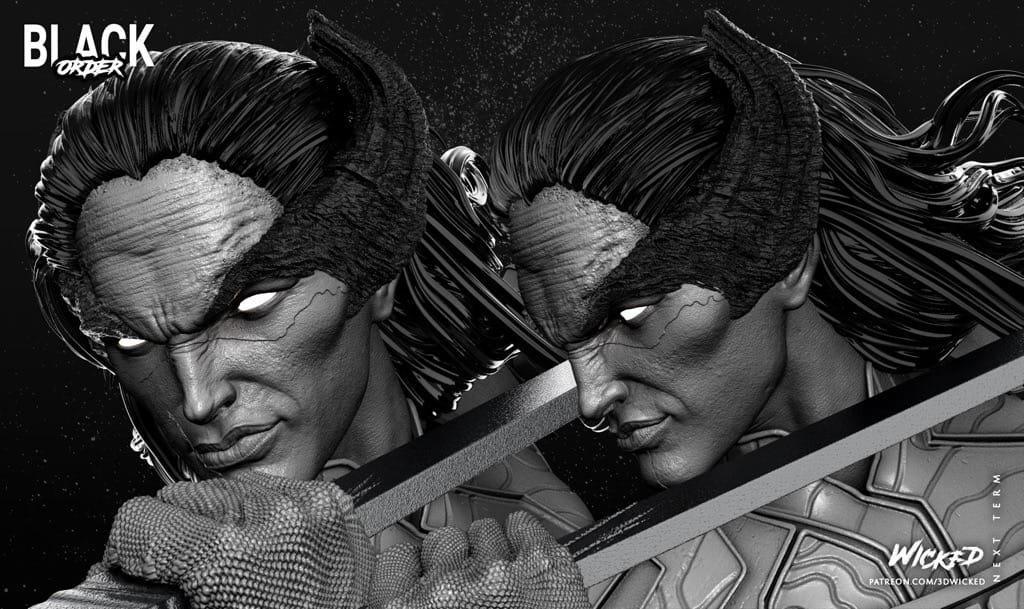 P站图纸印象馆 3DWicked 漫威 复联 暗夜比邻星 3DWicked 漫威 复联 暗夜比邻星