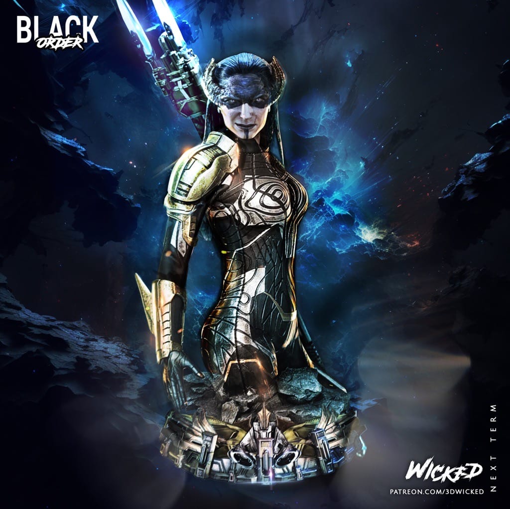 P站图纸印象馆 3DWicked 漫威 复联 暗夜比邻星 3DWicked 漫威 复联 暗夜比邻星