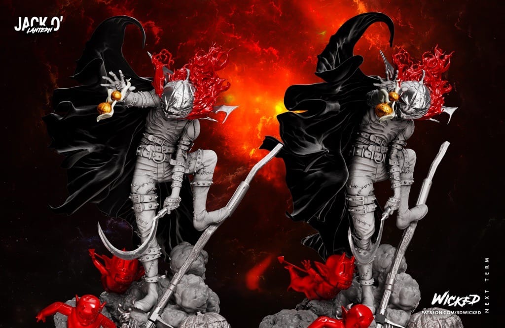 P站图纸印象馆 3DWicked DC漫画 杰克南瓜 3DWicked DC漫画 杰克南瓜