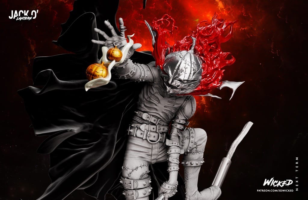 P站图纸印象馆 3DWicked DC漫画 杰克南瓜 3DWicked DC漫画 杰克南瓜