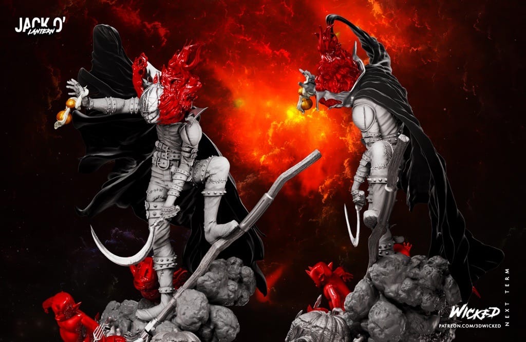 P站图纸印象馆 3DWicked DC漫画 杰克南瓜 3DWicked DC漫画 杰克南瓜