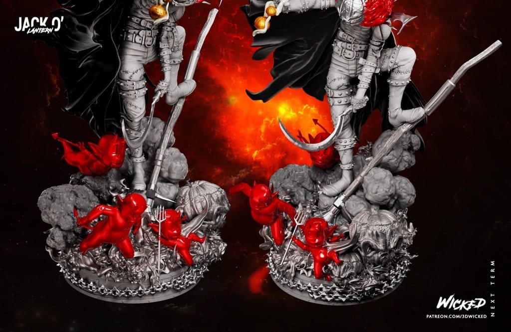 P站图纸印象馆 3DWicked DC漫画 杰克南瓜 3DWicked DC漫画 杰克南瓜