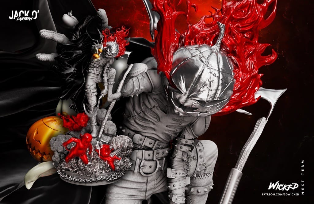 P站图纸印象馆 3DWicked DC漫画 杰克南瓜 3DWicked DC漫画 杰克南瓜