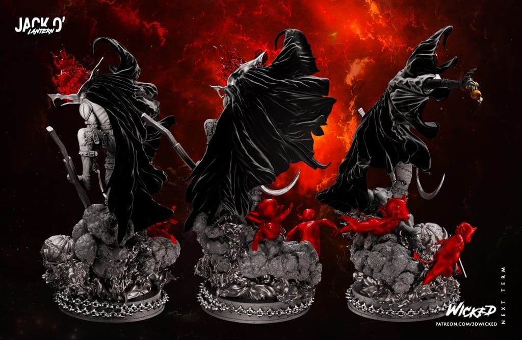 P站图纸印象馆 3DWicked DC漫画 杰克南瓜 3DWicked DC漫画 杰克南瓜