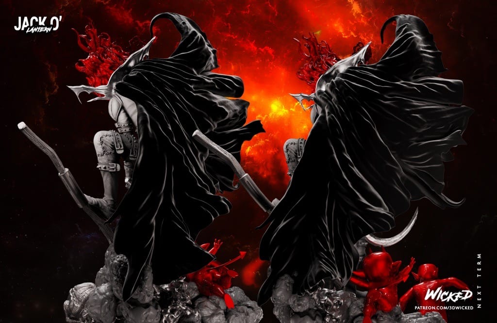 P站图纸印象馆 3DWicked DC漫画 杰克南瓜 3DWicked DC漫画 杰克南瓜