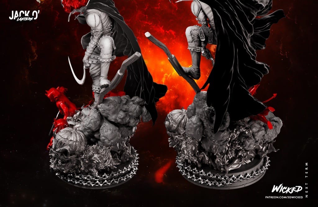 P站图纸印象馆 3DWicked DC漫画 杰克南瓜 3DWicked DC漫画 杰克南瓜