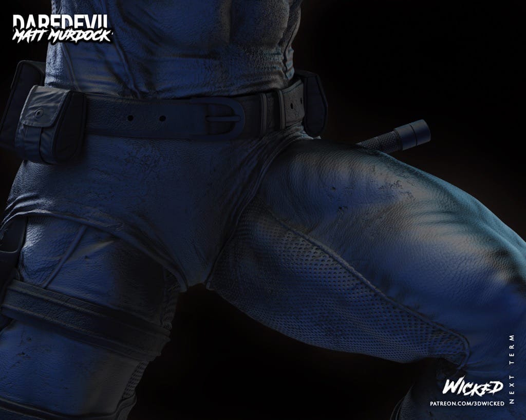 P站图纸印象馆 3DWicked 漫威 夜魔侠 3DWicked 漫威 夜魔侠