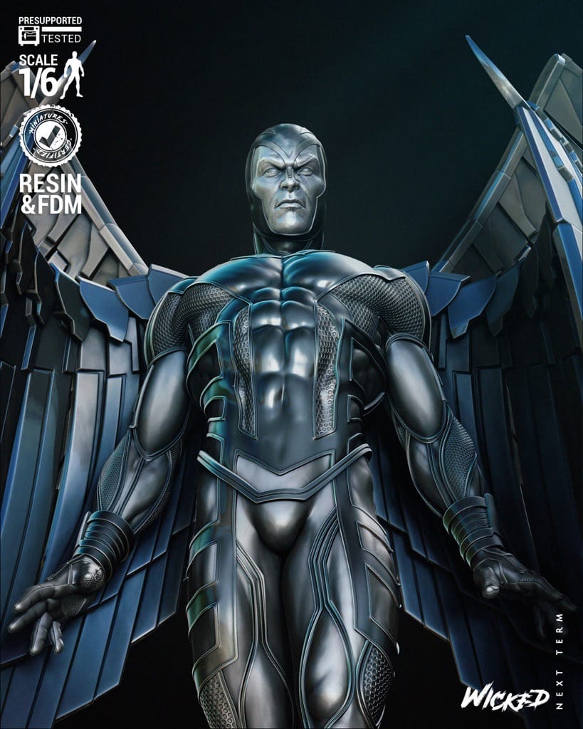 P站图纸印象馆 3DWicked 漫威 X战警 天使长 3DWicked 漫威 X战警 天使长