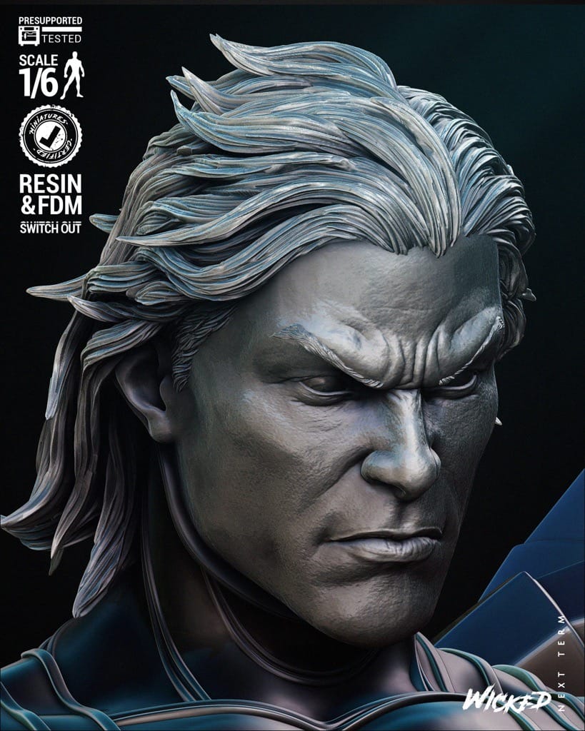 P站图纸印象馆 3DWicked 漫威 X战警 天使长 3DWicked 漫威 X战警 天使长