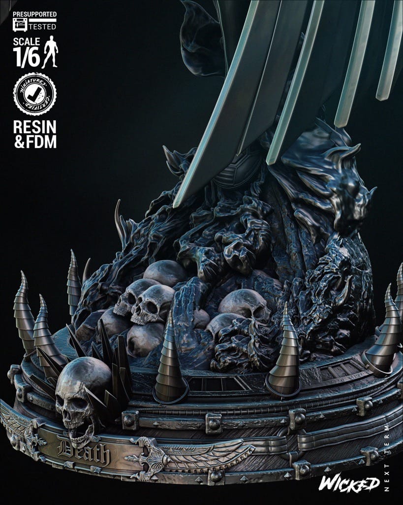 P站图纸印象馆 3DWicked 漫威 X战警 天使长 3DWicked 漫威 X战警 天使长