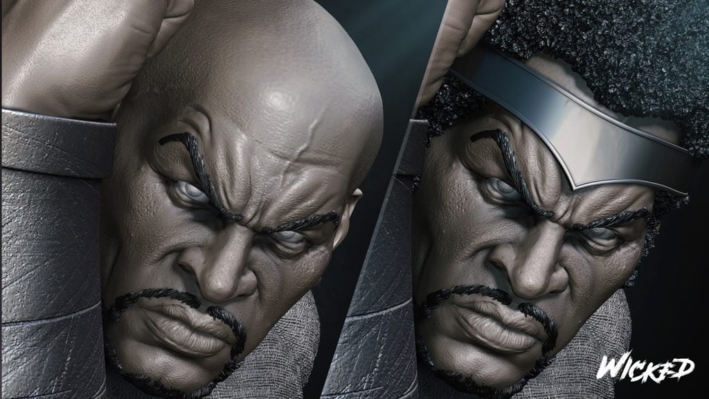 P站图纸印象馆 3DWicked 漫威 卢克·凯奇 3DWicked 漫威 卢克·凯奇