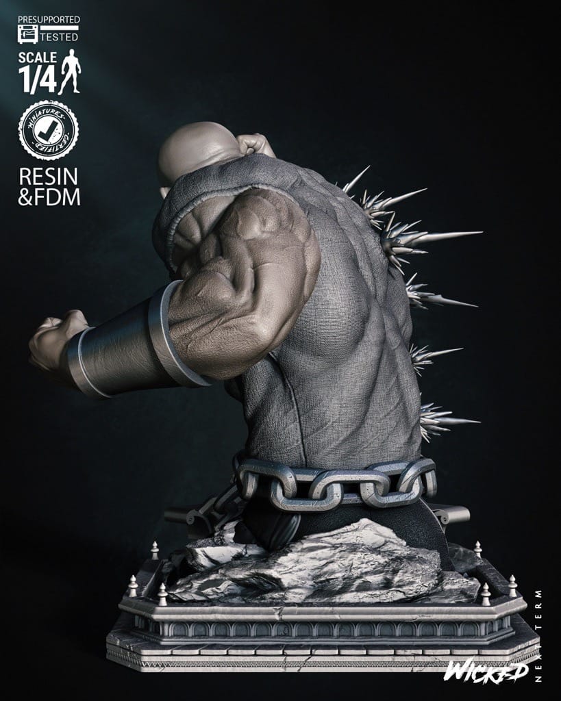 P站图纸印象馆 3DWicked 漫威 卢克·凯奇 3DWicked 漫威 卢克·凯奇