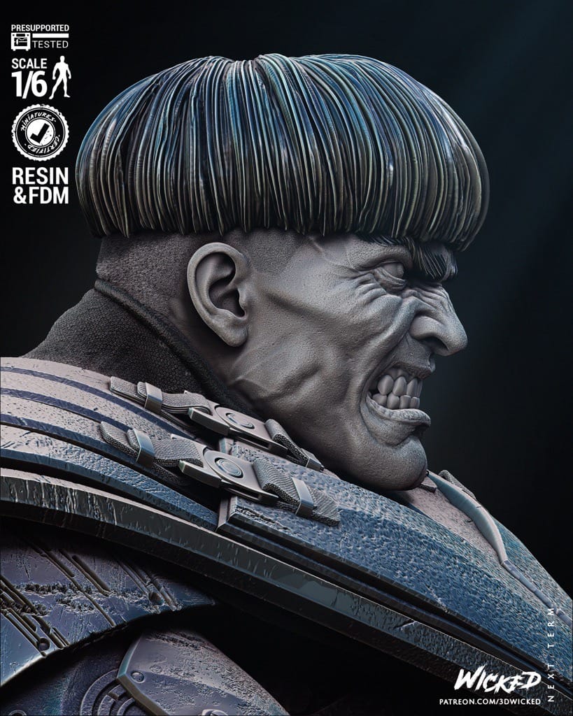P站图纸印象馆 3DWicked 漫威 天启骑士 亚伯拉罕·基罗斯 3DWicked 漫威 天启骑士 亚伯拉罕·基罗斯