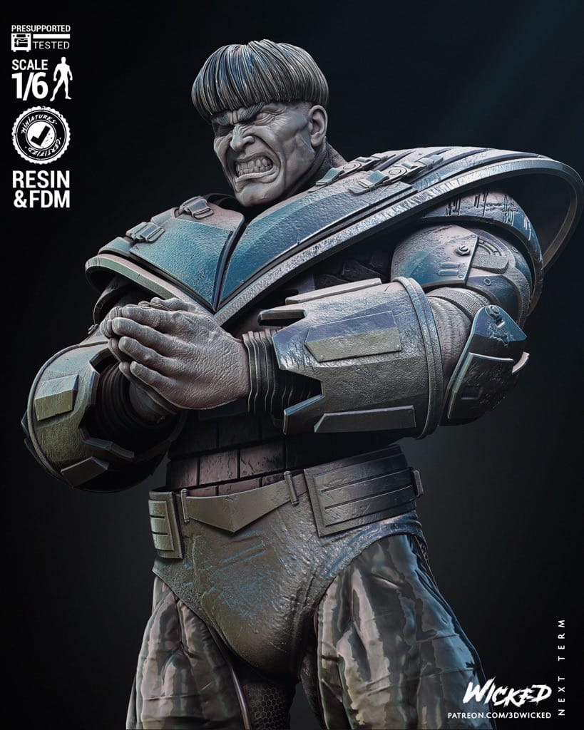 P站图纸印象馆 3DWicked 漫威 天启骑士 亚伯拉罕·基罗斯 3DWicked 漫威 天启骑士 亚伯拉罕·基罗斯