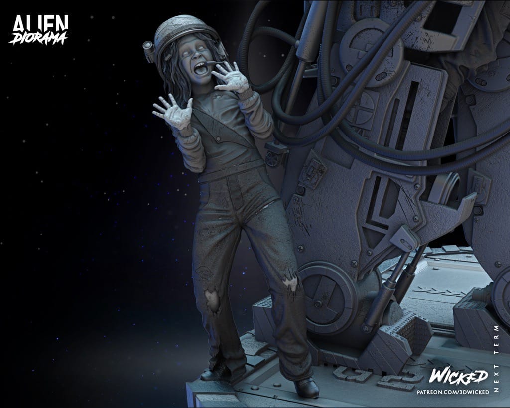 P站图纸印象馆 3DWicked 异形 3DWicked 异形