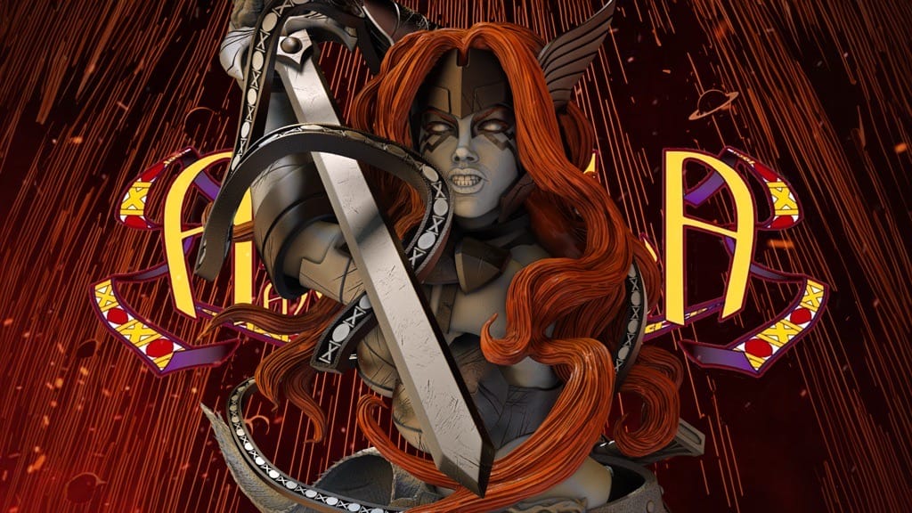 P站图纸印象馆 3DWicked 漫威 仙宫刺客 安吉拉 3DWicked 漫威 仙宫刺客 安吉拉