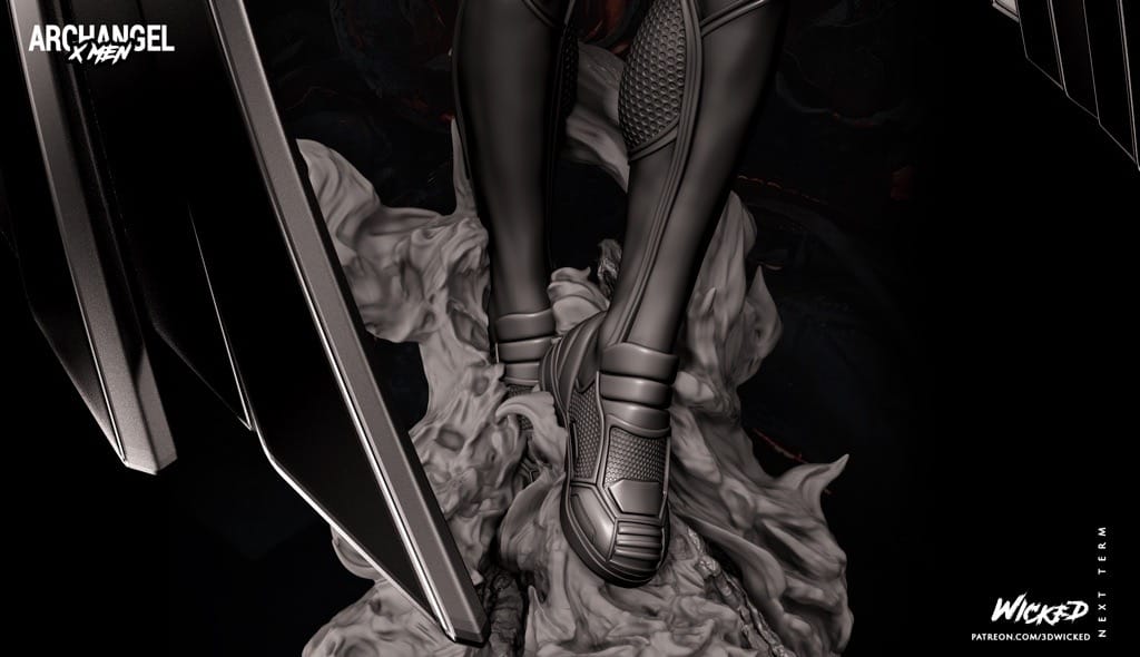 P站图纸印象馆 3DWicked 漫威 X战警 天使长 沃伦·肯尼思·沃辛顿三世 3DWicked 漫威 X战警 天使长 沃伦·肯尼思·沃辛顿三世