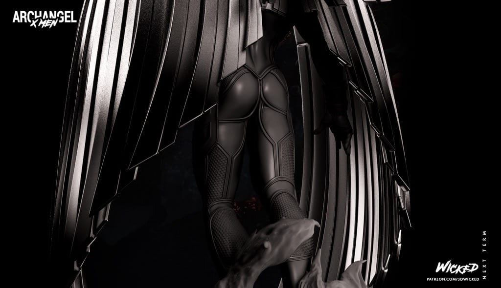 P站图纸印象馆 3DWicked 漫威 X战警 天使长 沃伦·肯尼思·沃辛顿三世 3DWicked 漫威 X战警 天使长 沃伦·肯尼思·沃辛顿三世