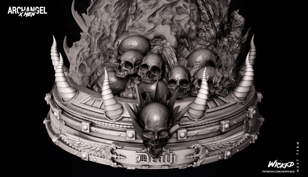 P站图纸印象馆 3DWicked 漫威 X战警 天使长 沃伦·肯尼思·沃辛顿三世 3DWicked 漫威 X战警 天使长 沃伦·肯尼思·沃辛顿三世