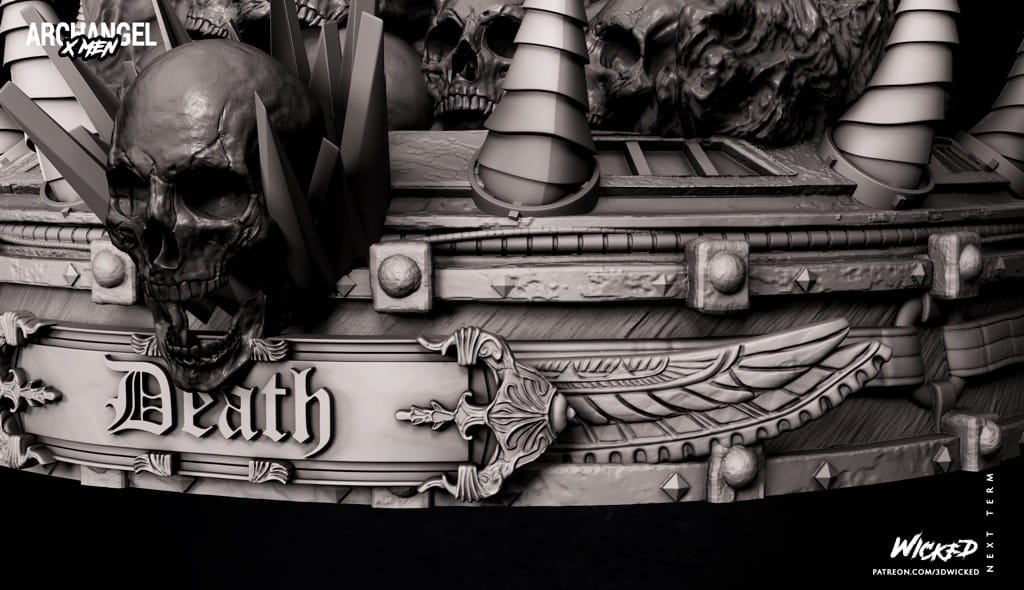 P站图纸印象馆 3DWicked 漫威 X战警 天使长 沃伦·肯尼思·沃辛顿三世 3DWicked 漫威 X战警 天使长 沃伦·肯尼思·沃辛顿三世