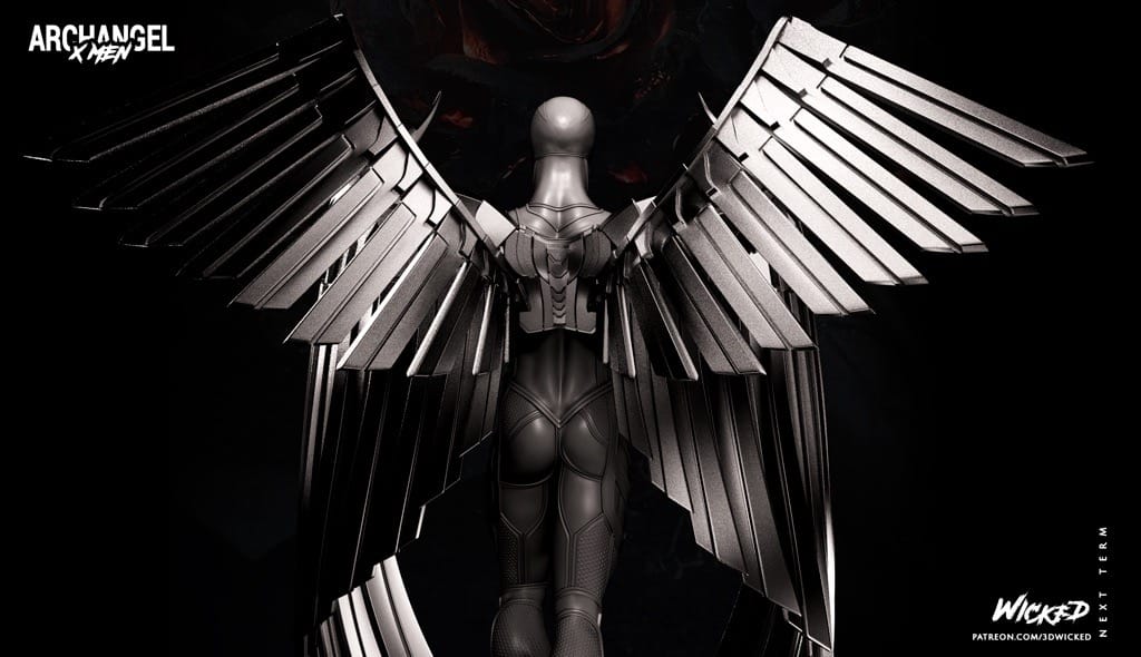 P站图纸印象馆 3DWicked 漫威 X战警 天使长 沃伦·肯尼思·沃辛顿三世 3DWicked 漫威 X战警 天使长 沃伦·肯尼思·沃辛顿三世