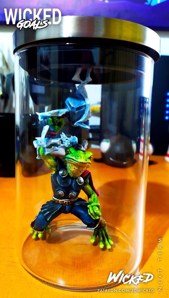 P站图纸印象馆 3DWicked 漫威 青蛙雷神 3DWicked 漫威 青蛙雷神