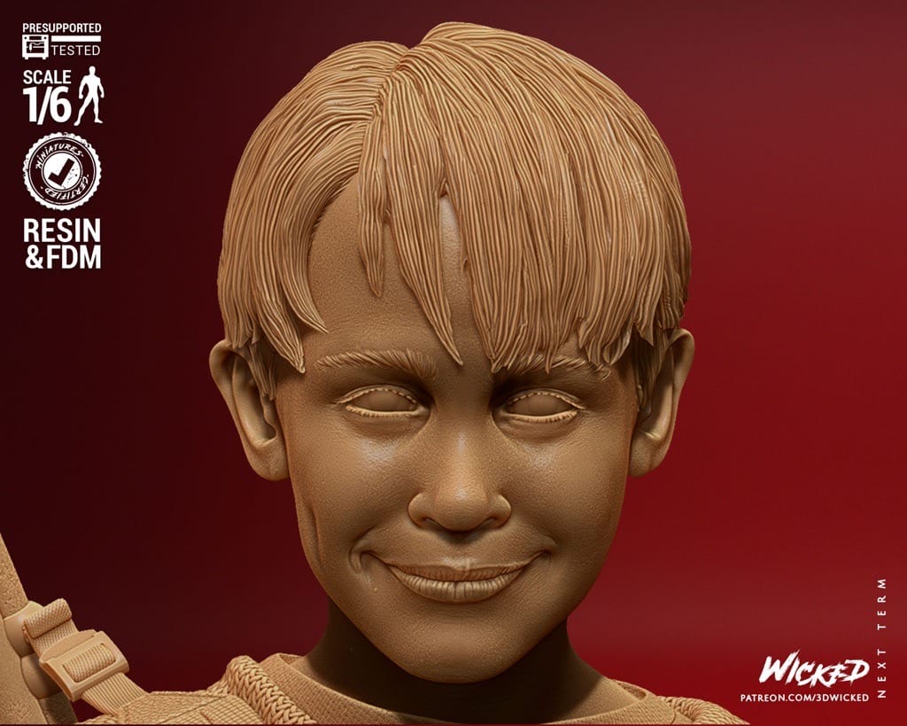 P站图纸印象馆 3DWicked 小鬼当家 Kevin 3DWicked 小鬼当家 Kevin