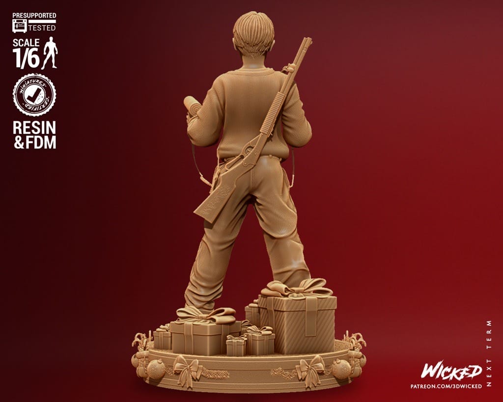 P站图纸印象馆 3DWicked 小鬼当家 Kevin 3DWicked 小鬼当家 Kevin